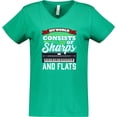 thumbnail image 3 of Inktastic Piano Student Gift Women's V-Neck T-Shirt, 3 of 5
