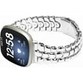 thumbnail image 3 of REQO Metal Bands Compatible with Fitbit Versa 4/Versa 3/Sense 2/Sense, Women Replacement Wristband, 3 of 8
