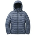 thumbnail image 4 of Ceisia Men's Intelligent Heated Hooded Jacket 3 Gear Temperature Adjustable Windproof Casual Gift Thermal Top, 4 of 4