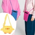 thumbnail image 1 of Bolso bandolera de punto para mujer, compacto y creativo, ideal para ir al trabajo, en verano y al aire libre. Amarillo, 1 of 10