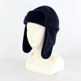 thumbnail image 4 of SuTry Kids Winter Trapper Hat Plush Fleece-Lined Ear Protection Thermal Comfortable Fall Cold Weather Caps Childrens Hat(Navy,2-3 Years), 4 of 4