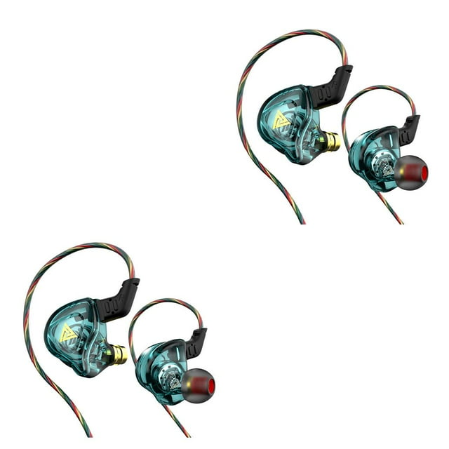 Matsuzay Auricular con cable HiFi Auricular Interior Juego al aire libre Jugar Auriculares intrauditivos Cian Type2 NO2