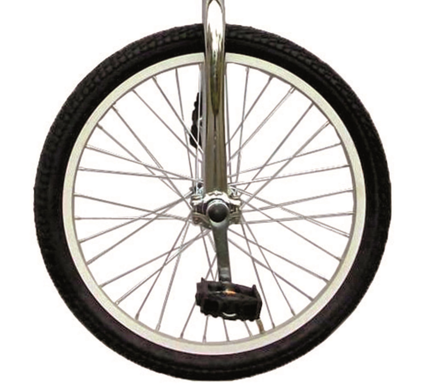Fun 20 inch Unicycle with Alloy Rim, Chrome - image 3 of 5