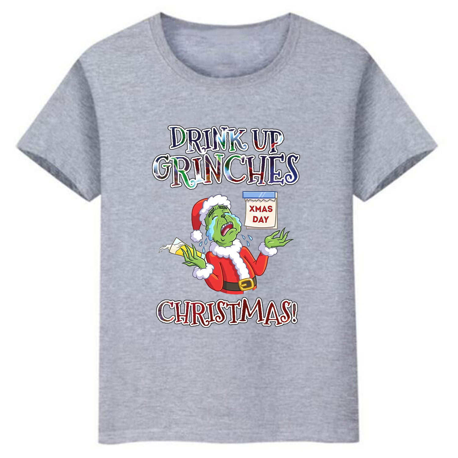 Grinch Cute Chicago Cubs 3D Unisex Christmas T-Shirt Hot Trend For