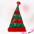 thumbnail image 4 of Fashion Sequin Santa Claus Paillette Christmas Hats Santa Hats Headdress Decorations Party Favors for Holiday Party, 4 of 5