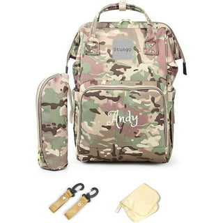 Personalized Digital Camo Backpack - Monogram
