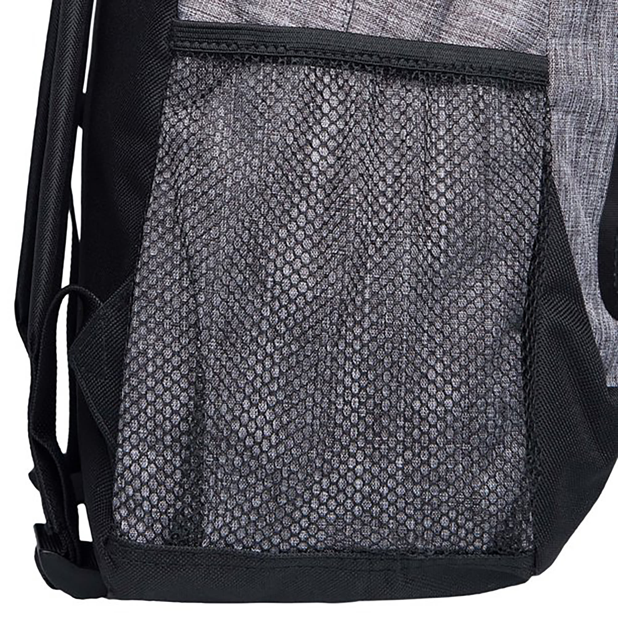 NFL: Heather Grey Bold Color Backpack - New England Patriots - Officially Licensed, Forever Collectibles