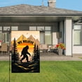 thumbnail image 3 of Amhnf We Believe Bigfoot Garden Flag For Home Outdoor Garden Yard Decor 12x18 inch, 3 of 5