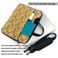 thumbnail image 2 of Lsque Easter Pattern Laptop Bag – Portable & Slim Single-Shoulder Computer Case with Adjustable Strap, Protective, Lightweight for 13”/14”/15.6” Laptops, 2 of 8