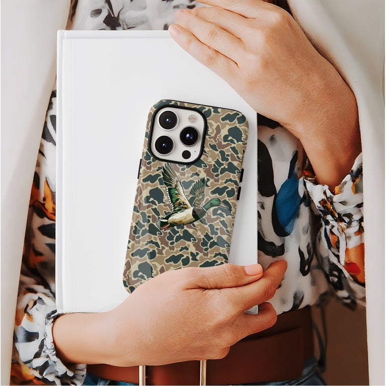 Camo Duck Hunting Style Phone Case for Outdoor Enthusiasts & Hunters,  Durable Shockproof Protective Cover Compatible with iPhone  11/12/13/14/15/16 (Pro Max/Plus) - Walmart.com