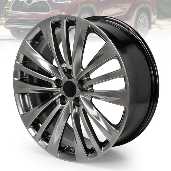 20" Wheel Rim 20x8-inch 5-Lug Gray, for 2020-2022 Toyota Highlander, OEM Design Rims