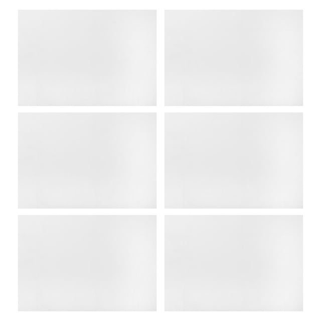 BRIGHTFUFU 6pcs Sublimation Signs Blank Aluminum Photo Signs For Printing Blank Sublimation Plates For Custom Decor