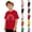 Red, variant on Y-Sunset Kids Rainbow Graphic T-Shirt, Boys Girls Short Sleeve Casual Tee, Soft Breathable Summer Top for Ages 1-14(Red/1-2 Years)