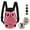 Pink, variant on Pet Carrier Backpack Front Pack,Dog Cat Carrier Travel Bag Adjustable Straps Legs Out for Small Medium Pets (M,Pink)
