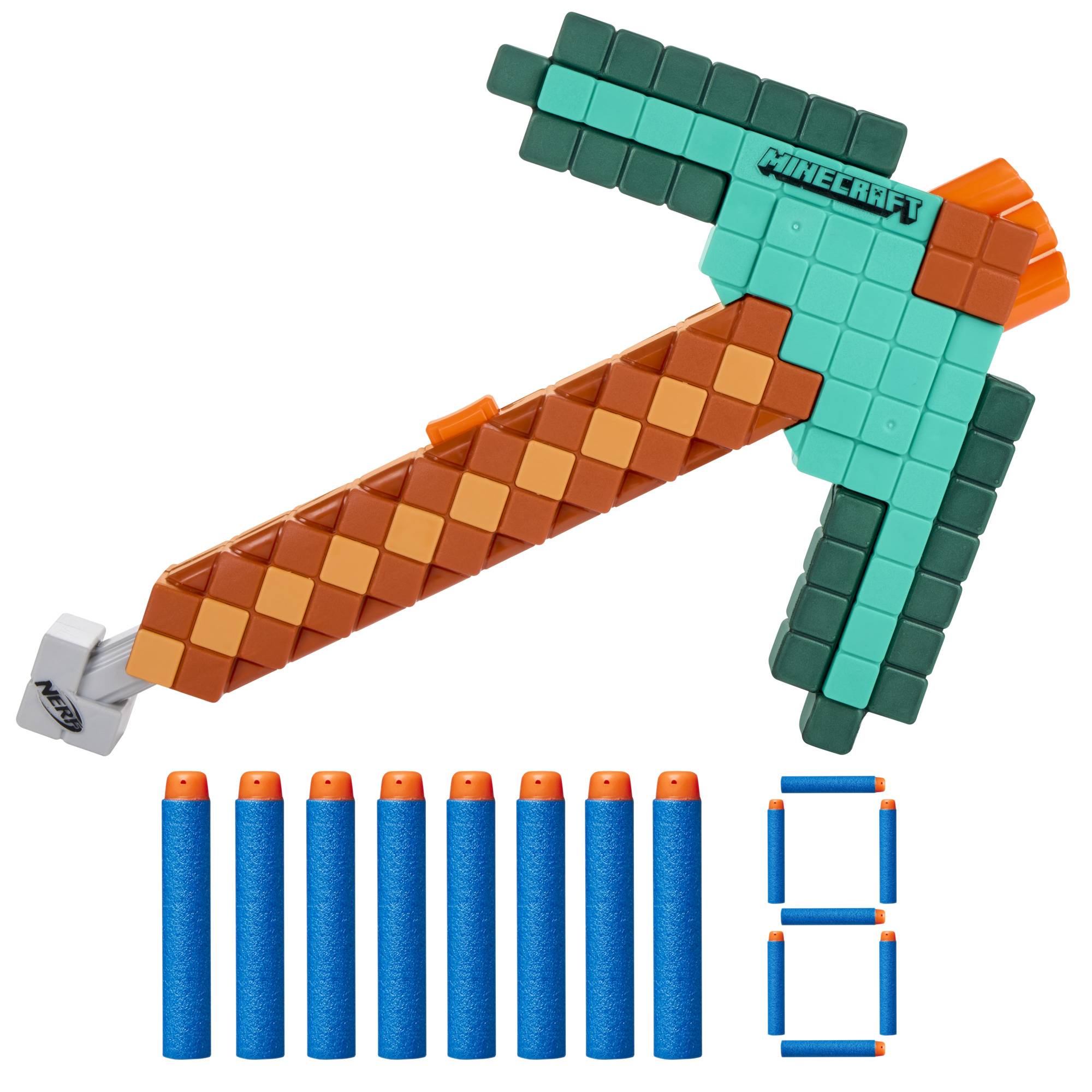 Nerf Minecraft Diamond Pickaxe Dart Blaster photo 3