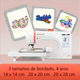 thumbnail image 2 of Máquina de Bordar POOLIN EOC06  7,9x11", Pantalla 7", Incluye kit de Bordado, 2 of 7