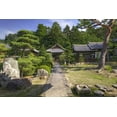 thumbnail image 2 of Flaherty, Dennis 18x13 White Modern Wood Framed Museum Art Print Titled - Japan, Nara Grounds of the Shingon-in Temple, 2 of 4