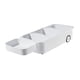 thumbnail image 5 of Cocina Baño Fregadero Organizador Extraíble Gabinete Organizador Para Casa Sunnimix Blanco estante debajo del fregadero, 5 of 8