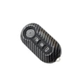 thumbnail image 2 of Sidaley Funda de carbono para mando a distancia, funda portátil plegable de 3 botones para mando a distancia, funda protectora a prueba de Automoción decorativa y accesorios Negro, 2 of 6