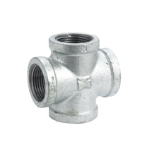 Southland 1/2 In. Malleable Iron Galvanized Pipe Cross 511-003BG