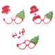 thumbnail image 4 of Inteprter Fiesta de cumpleaños Papá Noel Muñeco de nieve Elk Resplandeciente LED Gafas de Navidad Gafas de sol encantadoras Gafas de Navidad para Kits de decoración para fiestas Alce Inteprter HA069977-03B, 4 of 6