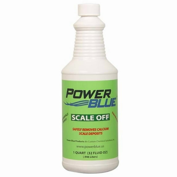 Jack's Magic JMPBSCALEOFF032 Power Blue Pool Scale Off Control - 32oz, 12/Case