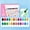 Multicolor, variant on PONPRNGY Magnetic Dry Erase Markers Fine: 24 Colors Erasable Whiteboard Markers Fine Point with Eraser Cap, Low Odor White Board Dry Erase Pens Fine Tip for Home, office