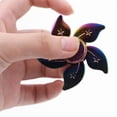 thumbnail image 3 of Spinner de mano Fidget, giratorio de metal de acero inoxidable, giroscopio para dedos, antiestrés, espiral giratorio, juguete EDC para TDAH, regalo de cumpleaños para niños, 3 of 5