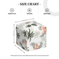 thumbnail image 3 of Picia Vintage Palm Trees Pattern Tissue Box Cover,PVC Leather Square Holder,Tissue Box Holder with Magnetic Bottom,Facial Paper Organizer Dispenser-5.2"X5.2"X5.2", 3 of 8