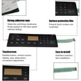thumbnail image 2 of TAPDRA Replacement Membrane Switch for Samsung Range NX58F5300 NX58F5500 Series Easy Install Precise Touch Durable DG3400025A, 2 of 2