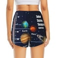 thumbnail image 4 of Goofa Solar System Printed Women 2 in 1 Running Shorts,Quick Dry Athletic Workout Shorts,High Waisted Athletic Shorts with Liner Pockets-X-Large, 4 of 9