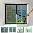 thumbnail image 1 of Sales Today Clearance! Window Screen Adjustable Window Net Stainless Steel Fine Mesh Screen Protector 39 X 47 Inches Window Frames With Mesh Deals of The Day Clearance!, 1 of 9
