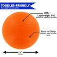 thumbnail image 2 of Children's Ball Thickened Little Basketball Inflatable Baby Toy Ball Kindergarten Ball - 2 Pack, 2 of 5