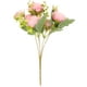 thumbnail image 1 of KAKOWELY 1 ramo de arreglos florales artificiales, peonías rosas, flores artificiales, decoración para centros de mesa., 1 of 5