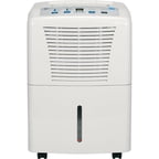 GE 30-Pint Dehumidifier for Basements w/Drain, White,  ADEW30LQ