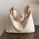 thumbnail image 4 of Bolsa bandolera de lona Casual de gran capacidad para mujer cruzados para el trabajo (Blanco) Likrtyny Para Estrenar, 4 of 9
