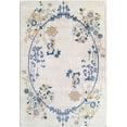 thumbnail image 4 of Rugs America Hanna VA20D Gold Magnolia Floral Transitional White Area Rug, 8'x10', 4 of 10
