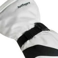 thumbnail image 3 of HOTFINGERS Adult Female Snow-Line Winter Gloves, Color: White/Black, Size: M, 3 of 5