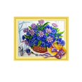 thumbnail image 1 of 5D Diy Pavo Real Mariposa Diamante Pintura Animal Búho Cisne Gato Resina Cristal Bordado Imagen Decorativa para el hogar Punto de cruz Methold  JJ16154-04, 1 of 6