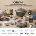 thumbnail image 6 of Gibson Home Hulton 20 Piece Flatware Gold Polish Silverware Set - Stainless Steel Utensils - Forks, Spoons, Knives, 6 of 6