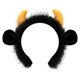 thumbnail image 1 of Conjunto de disfraces de Halloween, suministros para fiestas, accesorios de animales para cosplay, disfraces Banda para el pelo negra, 1 of 9