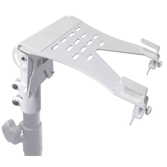 ProX X-LTF01WH Laptop Shelf Tray for Monitor VESA Arm Mount - White