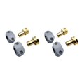 thumbnail image 1 of Speravity Durable alloy connector suitable for purposes. watering, connector Zinc alloy hose flower connector set Aluminum 2piezas, 1 of 6
