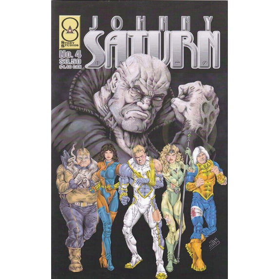 Johnny Saturn #4 VF ; Story Studios Comic Book