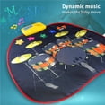 thumbnail image 4 of Niños Bailando Jazz Drum Music Mat Baby Enlightenment Music Learning Manta Iluminación Puzzle Juguete Multifuncional Yuarrent FN002320-00, 4 of 6