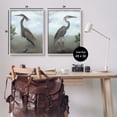 thumbnail image 4 of Stupell Industries Coastal Birds Gazing Animals & Insects Painting Gray Framed Art Print Wall Art, 24 x 30, Set of 2, 4 of 10
