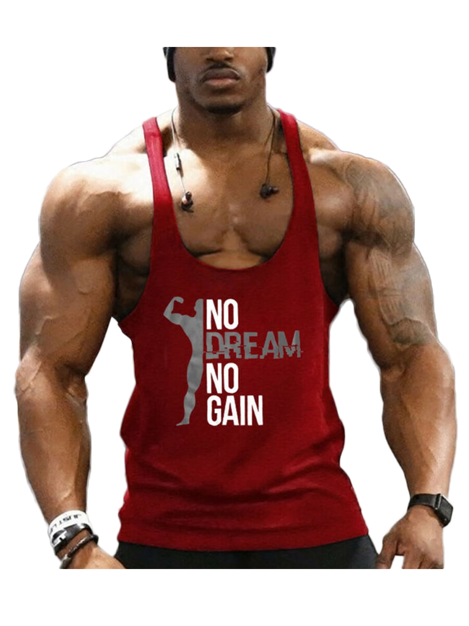 Affordable shipping Men Gym BEAST MODE Bodybuilding Stringer Sleeveless ...