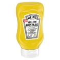 Heinz 100 Natural Yellow Mustard, 8 oz Bottle
