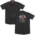 thumbnail image 3 of Willy Wonka And The Chocolate Factory Its Scrumdiddlyumptious (Back Print) Mens Work Shirt (Black, Medium), 3 of 3
