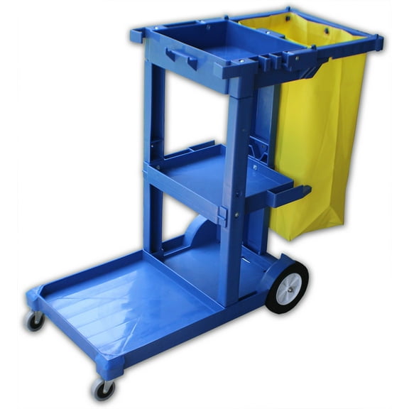 Janitor Cart - Blue